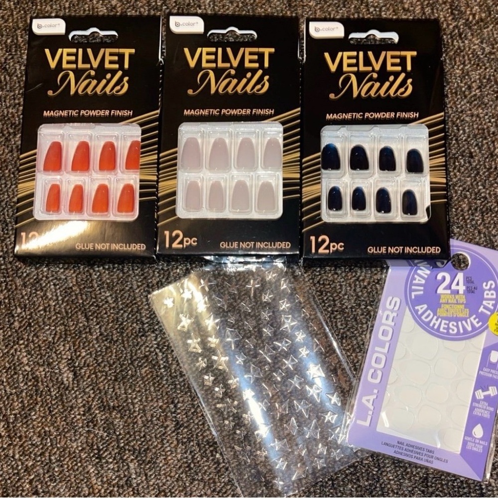 Magnetic Powder Finish Set - (see pics to see colors )